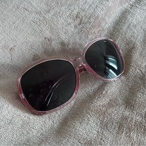 Pink Round Sunglasses